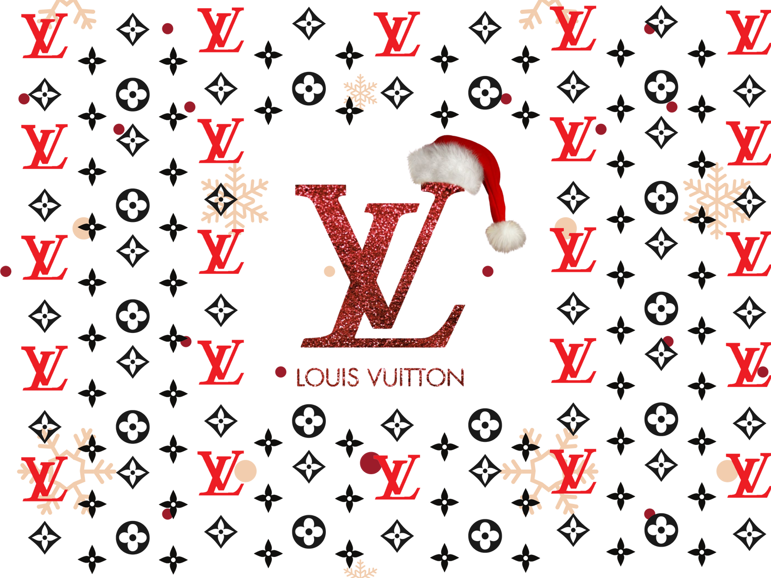 Just Boujee LV Christmas 2024