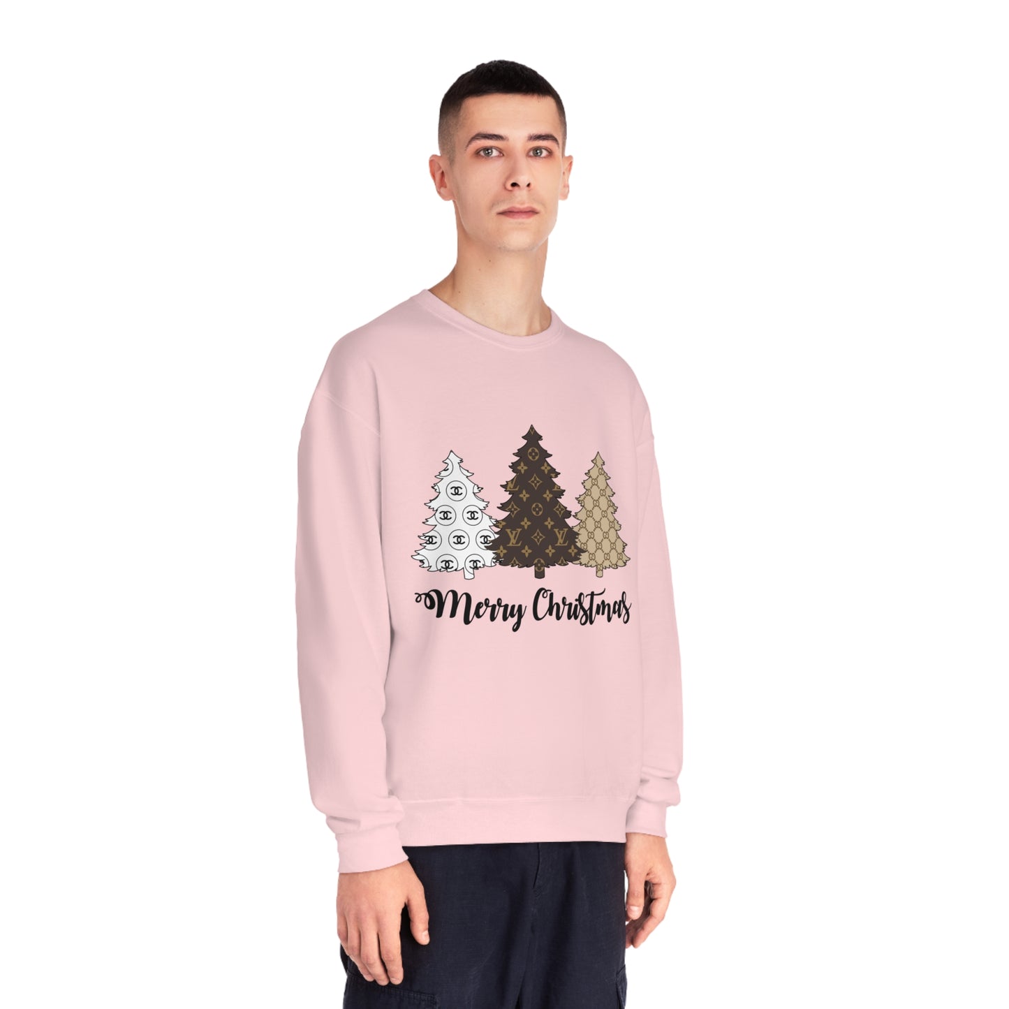 Boujee Christmas Tree Sweatshirt – Festive and Fashionable! - Just Boujee Coffee