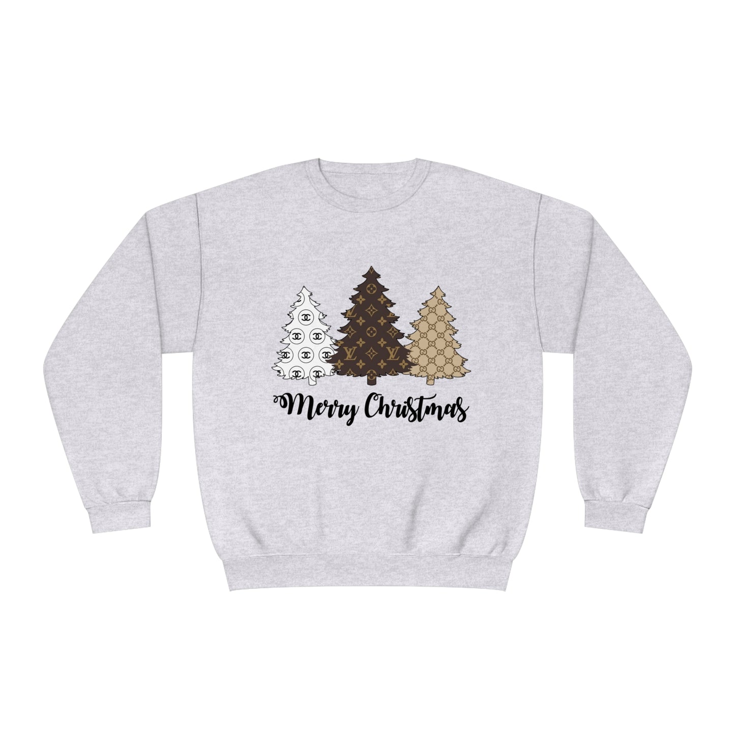 Boujee Christmas Tree Sweatshirt – Festive and Fashionable! - Just Boujee Coffee