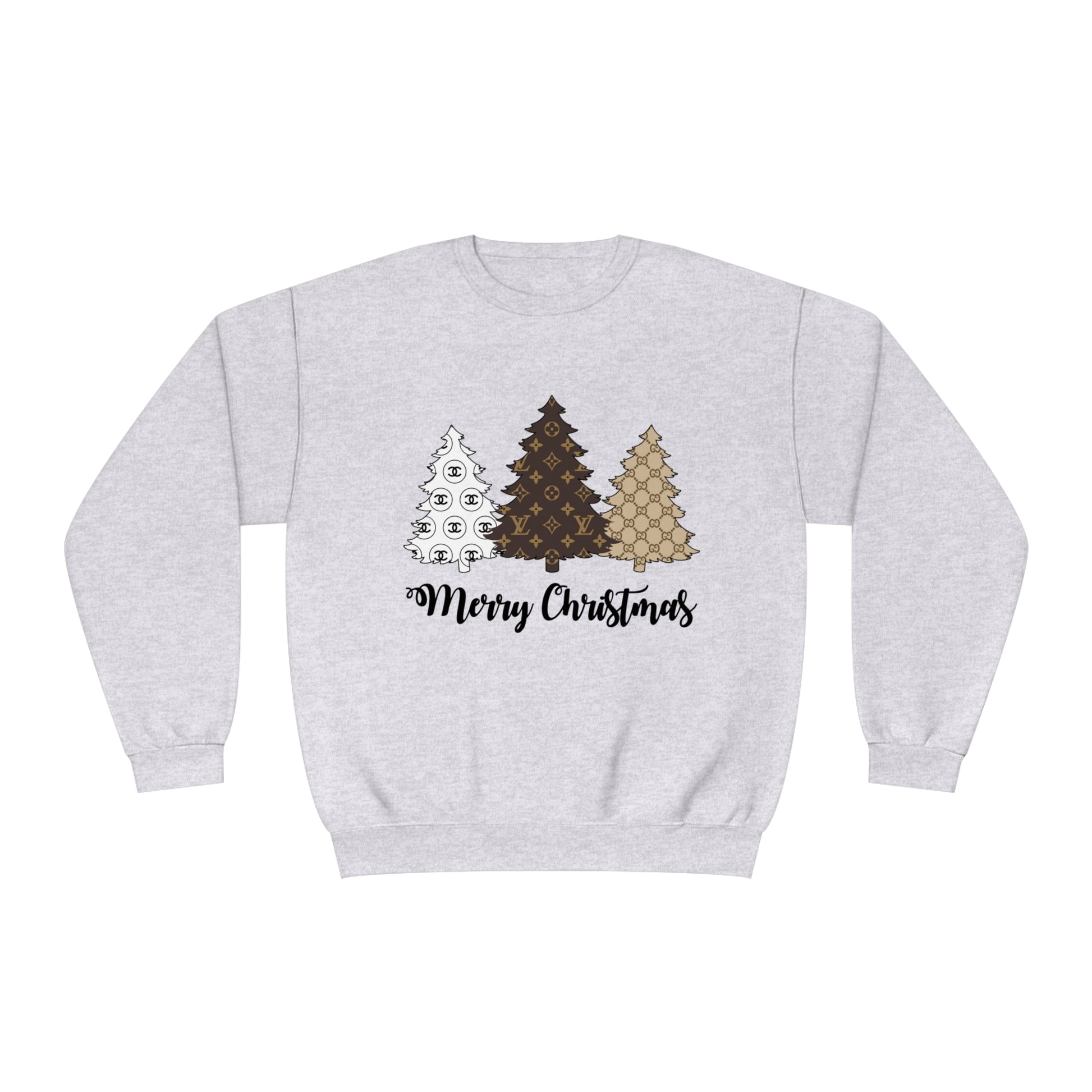 Boujee Christmas Tree Sweatshirt – Festive and Fashionable! - Just Boujee Coffee