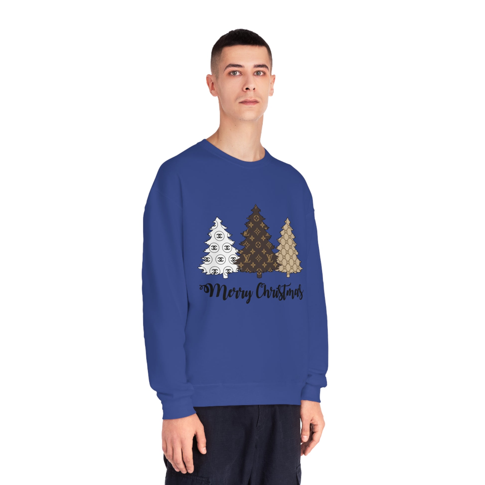 Boujee Christmas Tree Sweatshirt – Festive and Fashionable! - Just Boujee Coffee