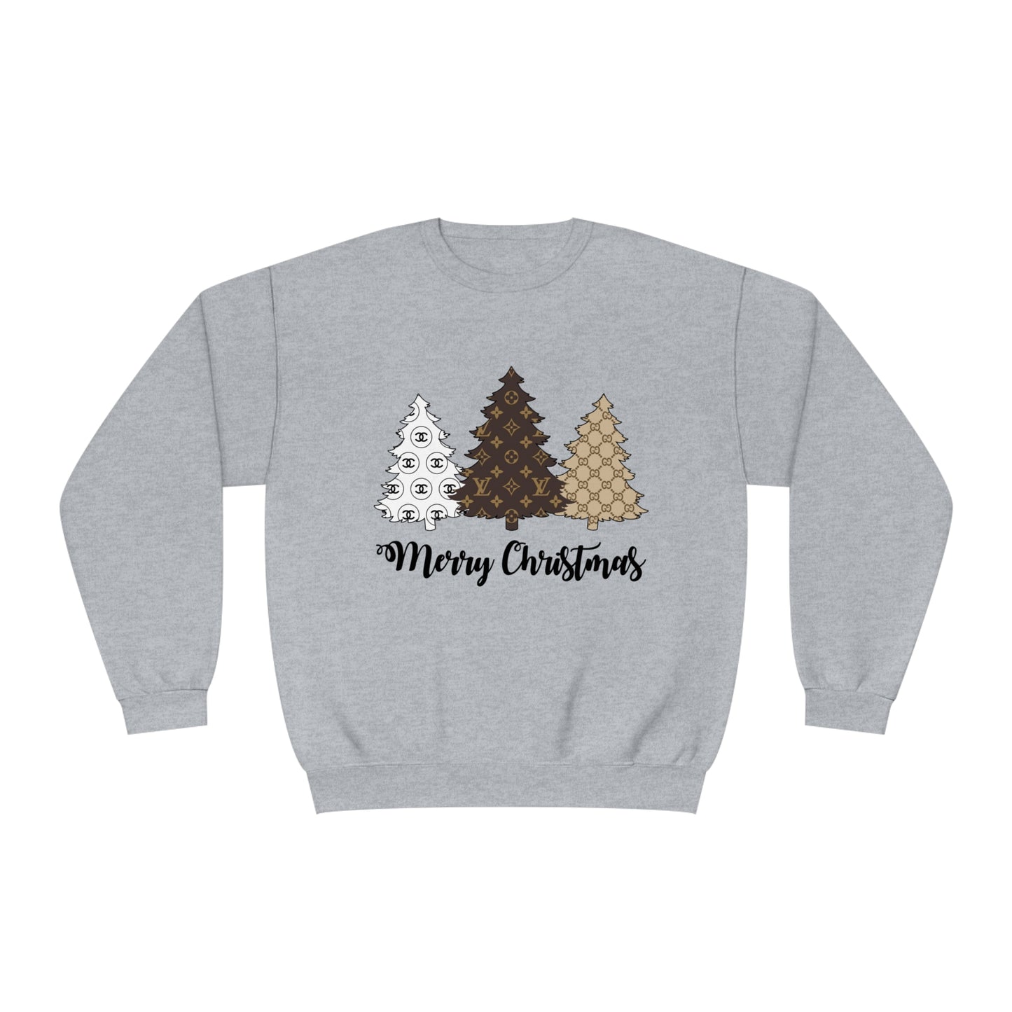 Boujee Christmas Tree Sweatshirt – Festive and Fashionable! - Just Boujee Coffee