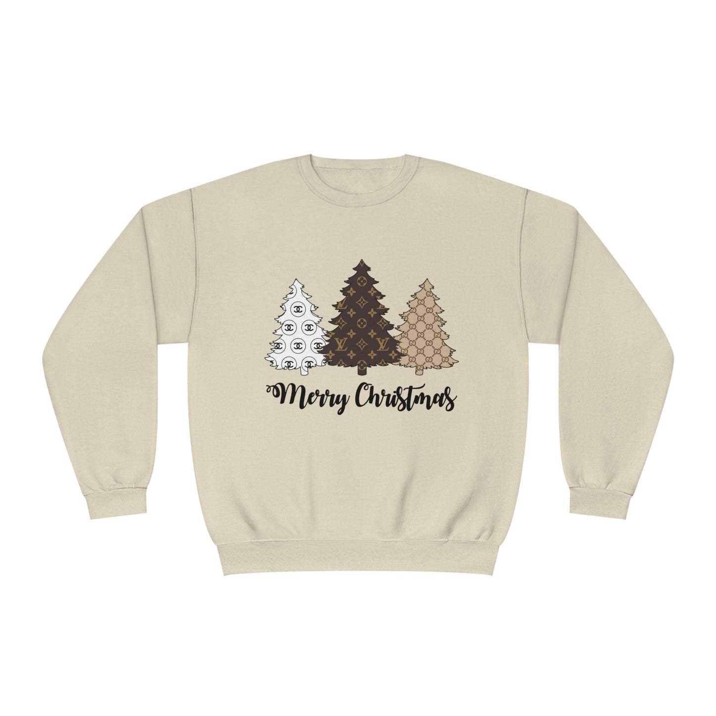 Boujee Christmas Tree Sweatshirt – Festive and Fashionable! - Just Boujee Coffee