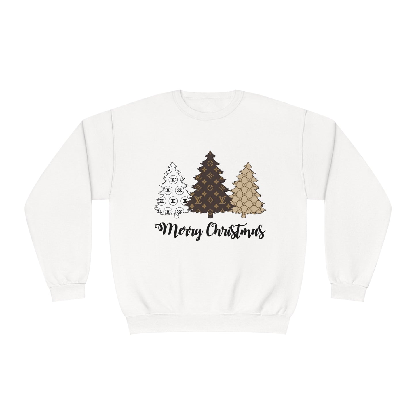 Boujee Christmas Tree Sweatshirt – Festive and Fashionable! - Just Boujee Coffee