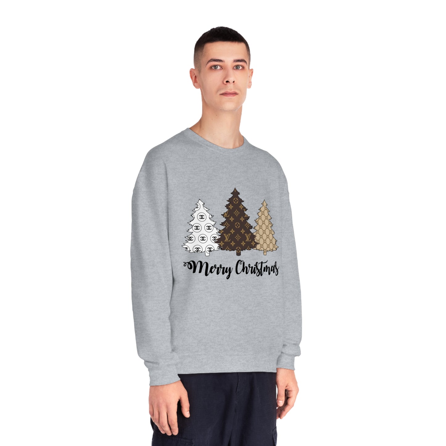 Boujee Christmas Tree Sweatshirt – Festive and Fashionable! - Just Boujee Coffee