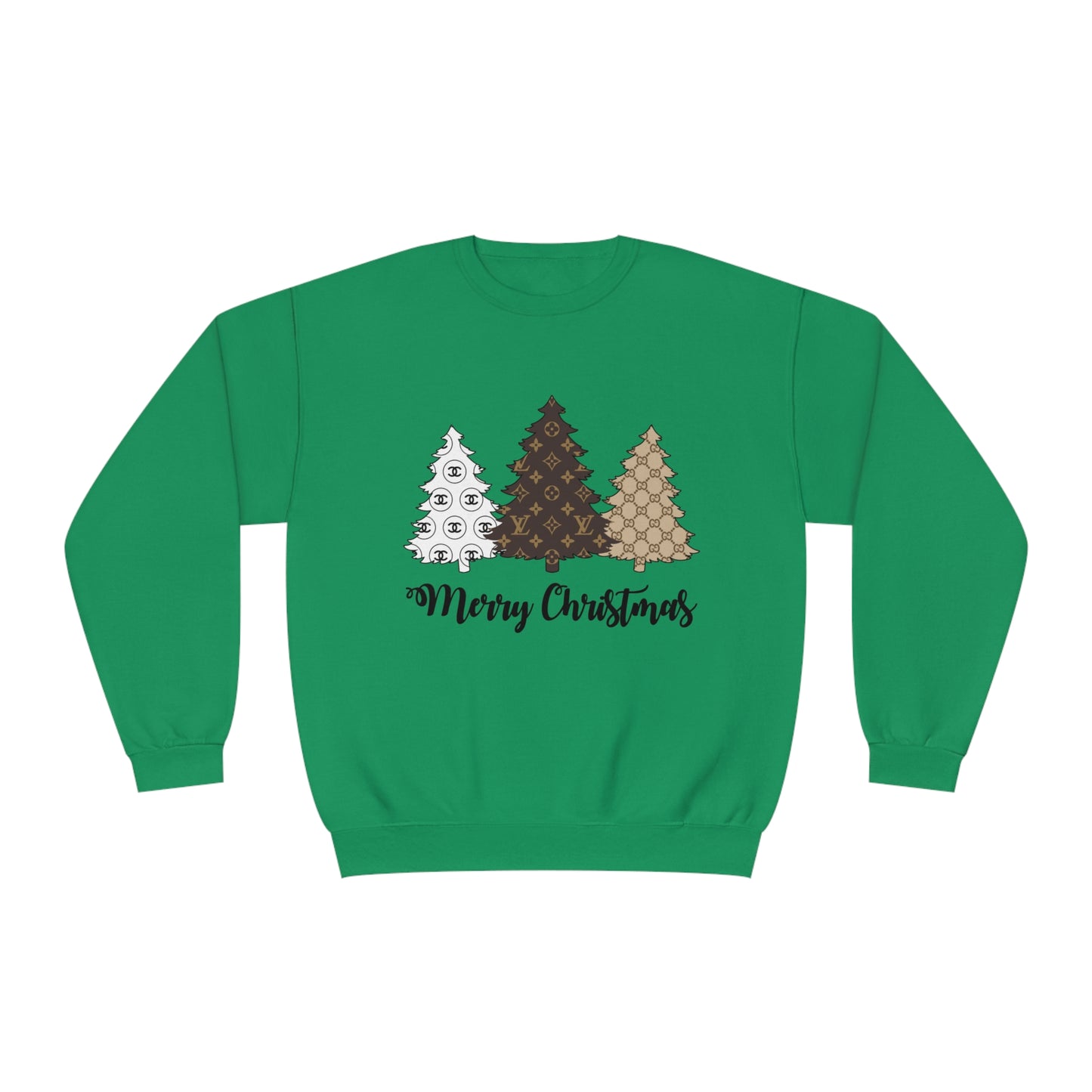 Boujee Christmas Tree Sweatshirt – Festive and Fashionable! - Just Boujee Coffee