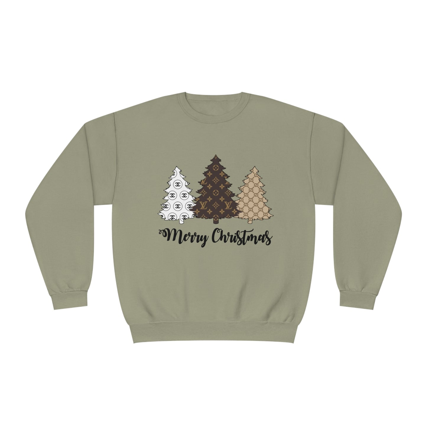 Boujee Christmas Tree Sweatshirt – Festive and Fashionable! - Just Boujee Coffee