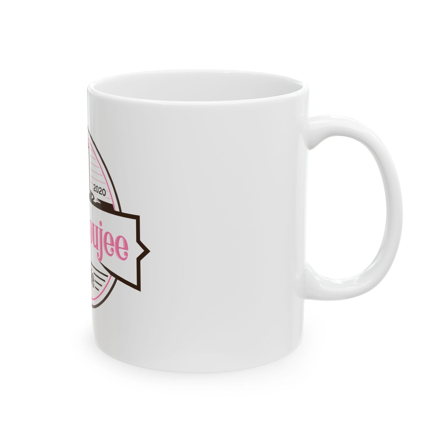 Ceramic Mug 11oz-Just Boujee Coffee