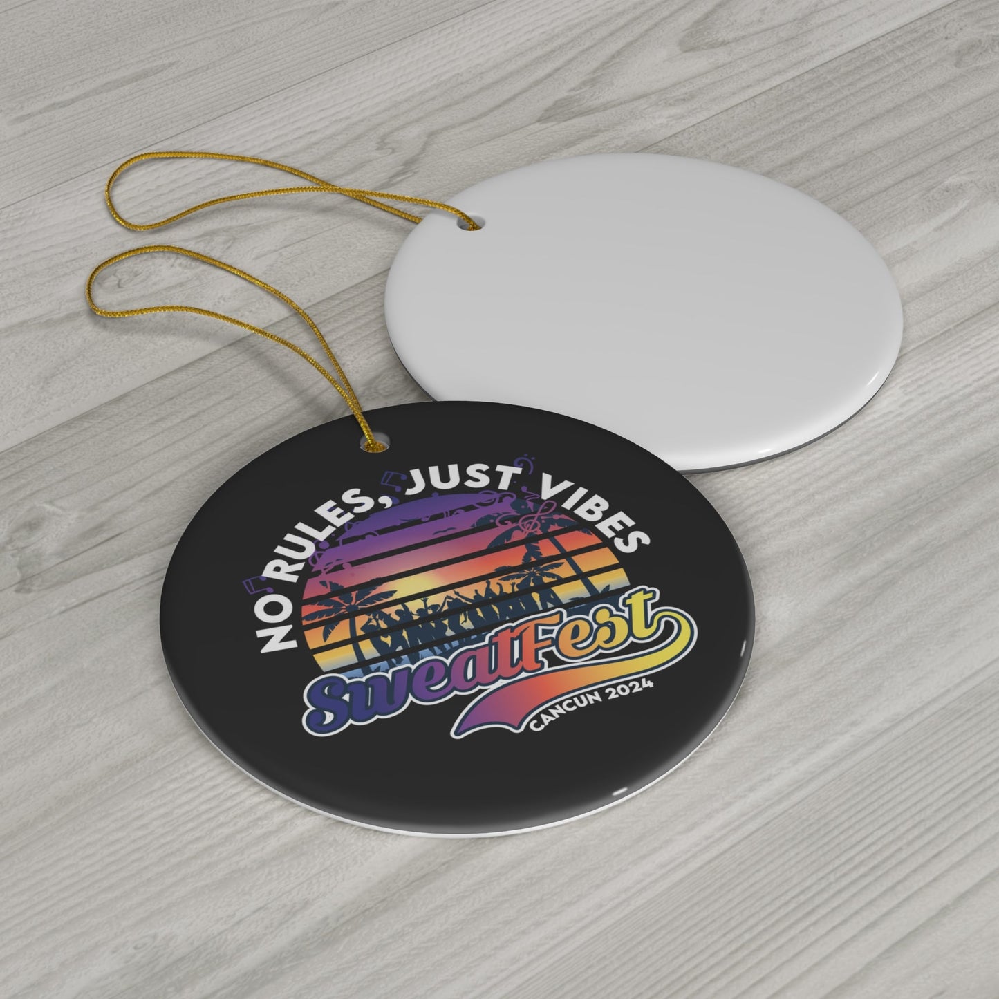 Ceramic Ornament, 4 Shapes-Just Boujee Coffee