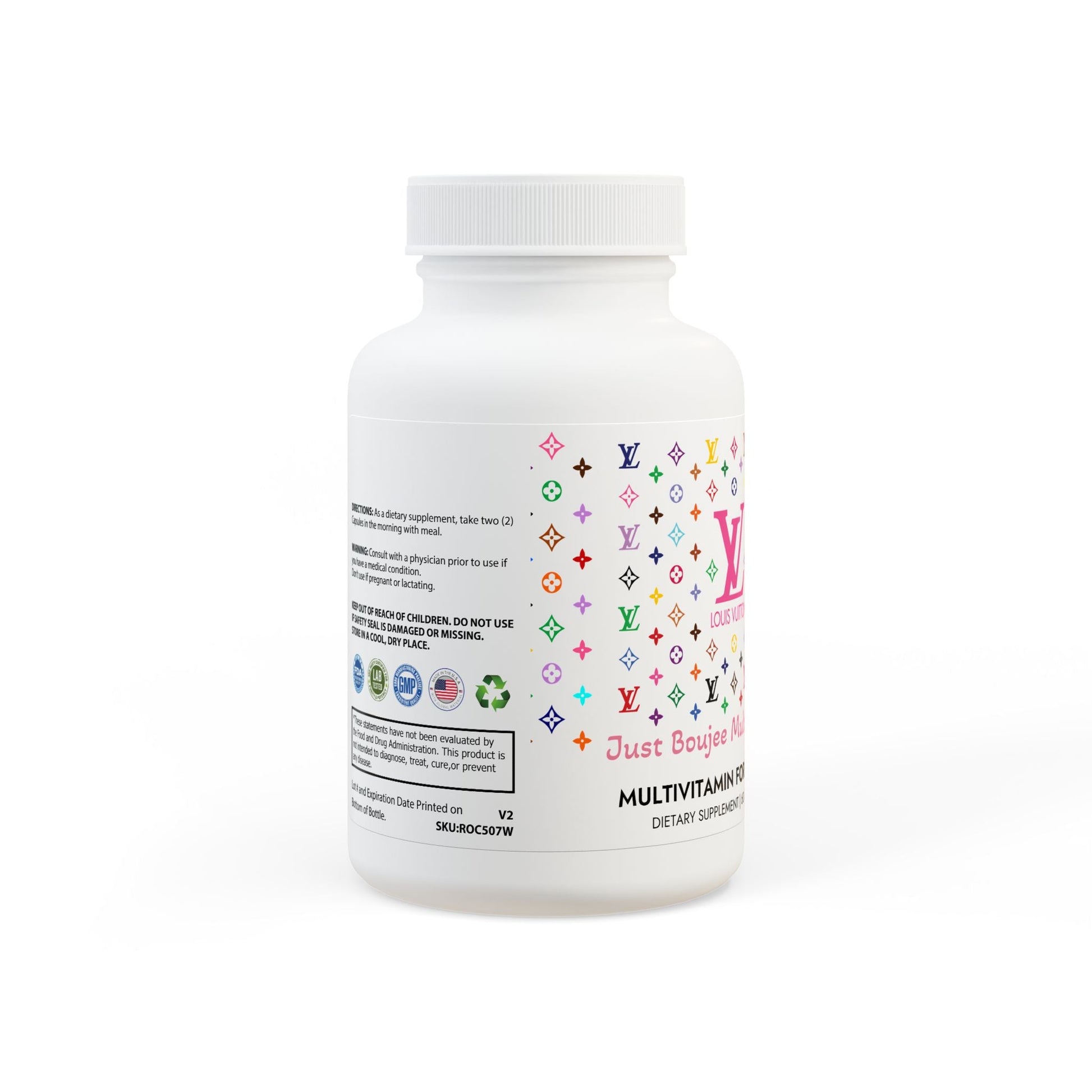 Just Boujee Multivitamin for Women Supplement (60 Capsules)-Just Boujee Coffee