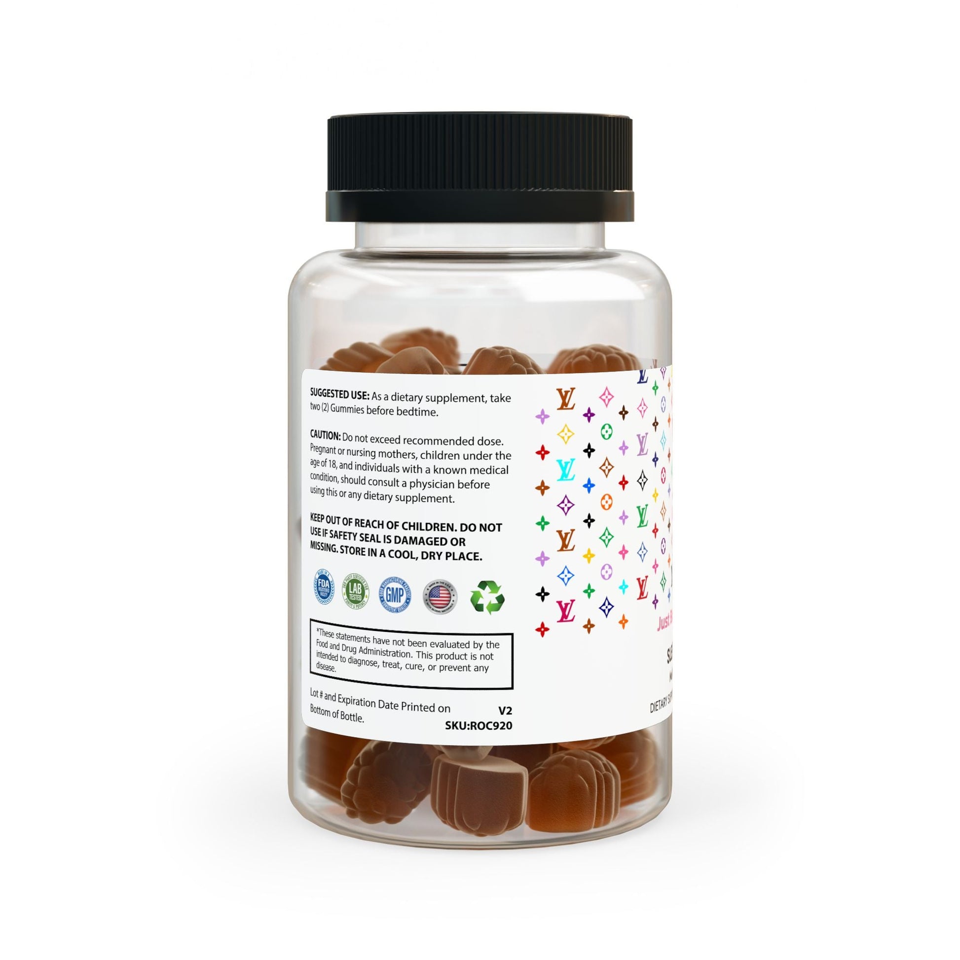 Just Boujee Sleep Well Gummies (60 Gummies)-Just Boujee Coffee