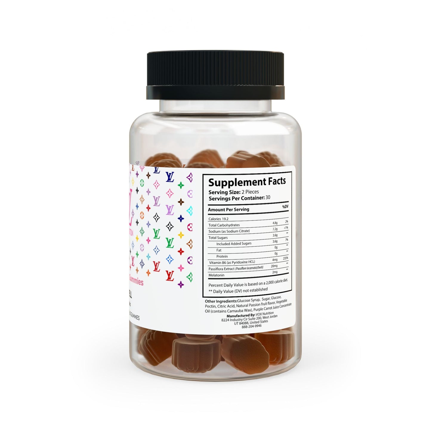 Just Boujee Sleep Well Gummies (60 Gummies)-Just Boujee Coffee