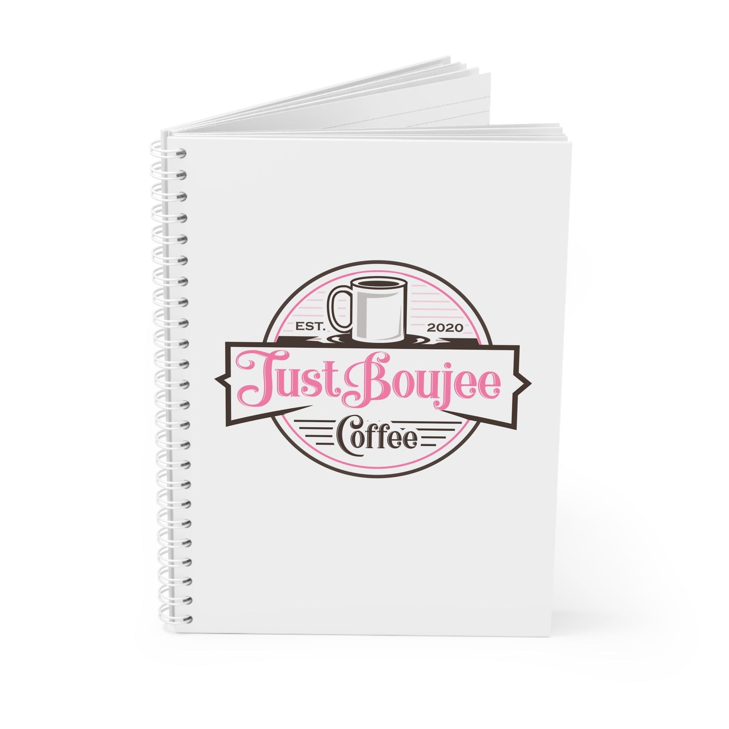 Spiral Notebook-Just Boujee Coffee