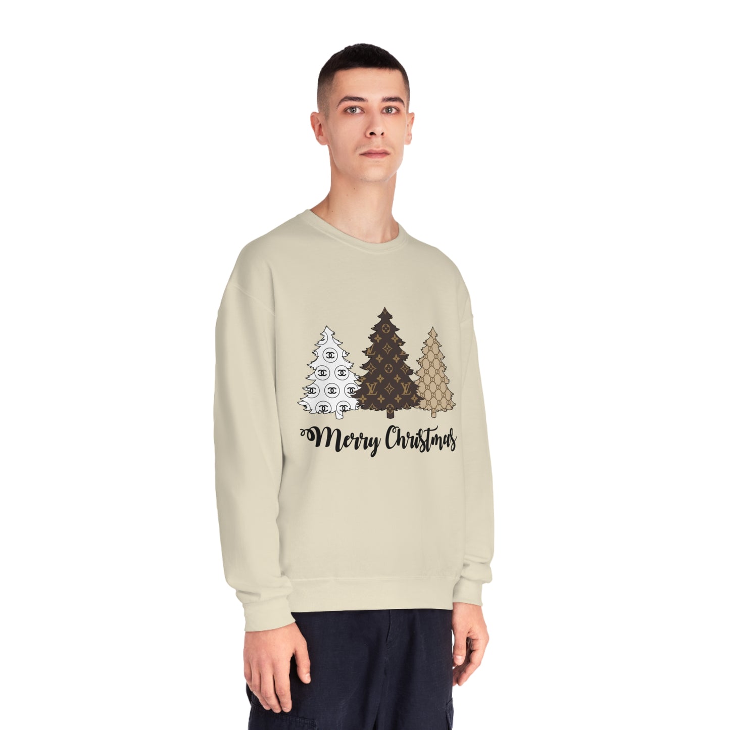 Boujee Christmas Tree Sweatshirt – Festive and Fashionable!