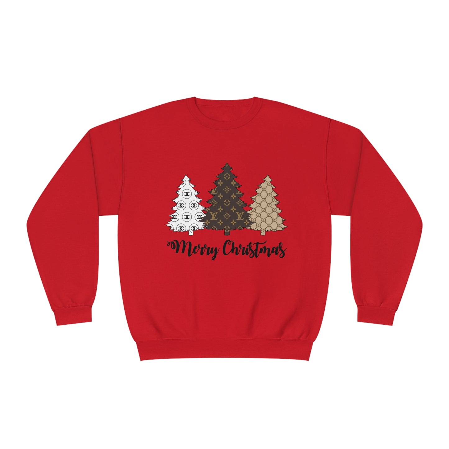 Boujee Christmas Tree Sweatshirt – Festive and Fashionable!