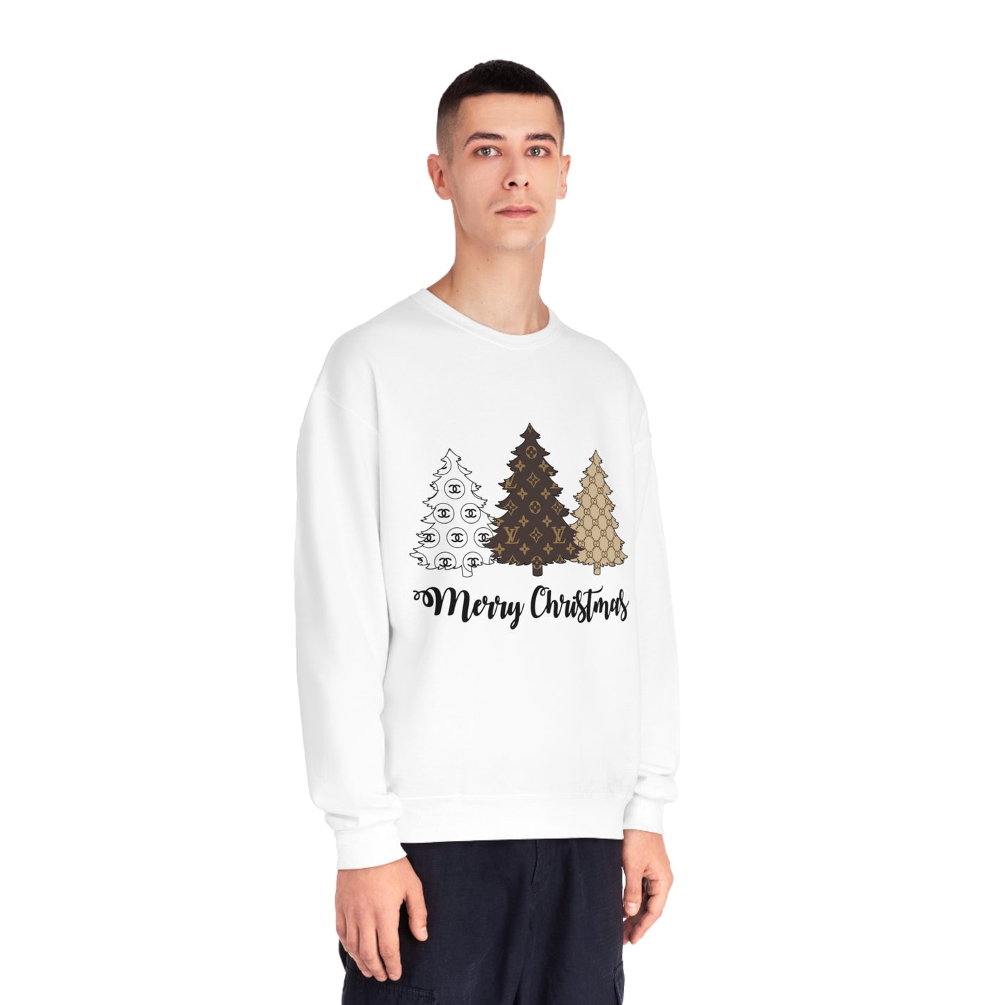 Boujee Christmas Tree Sweatshirt – Festive and Fashionable!