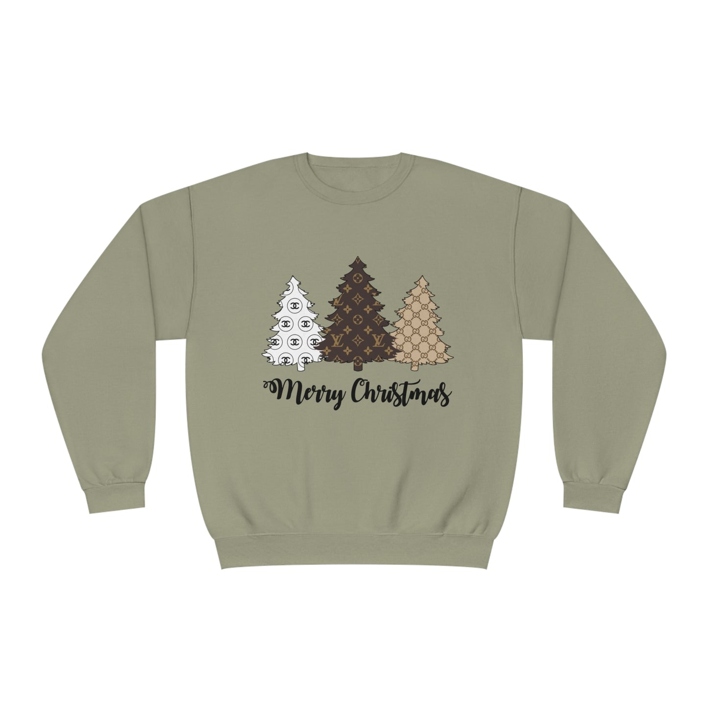 Boujee Christmas Tree Sweatshirt – Festive and Fashionable!