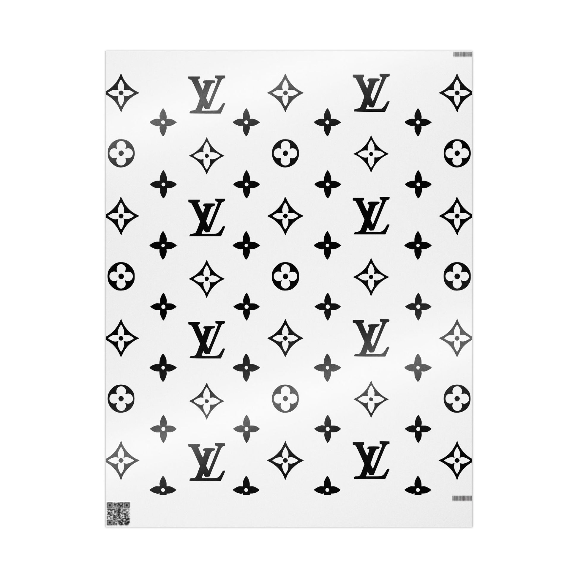 Boujee LV Custom Wrapping Paper-Just Boujee Coffee