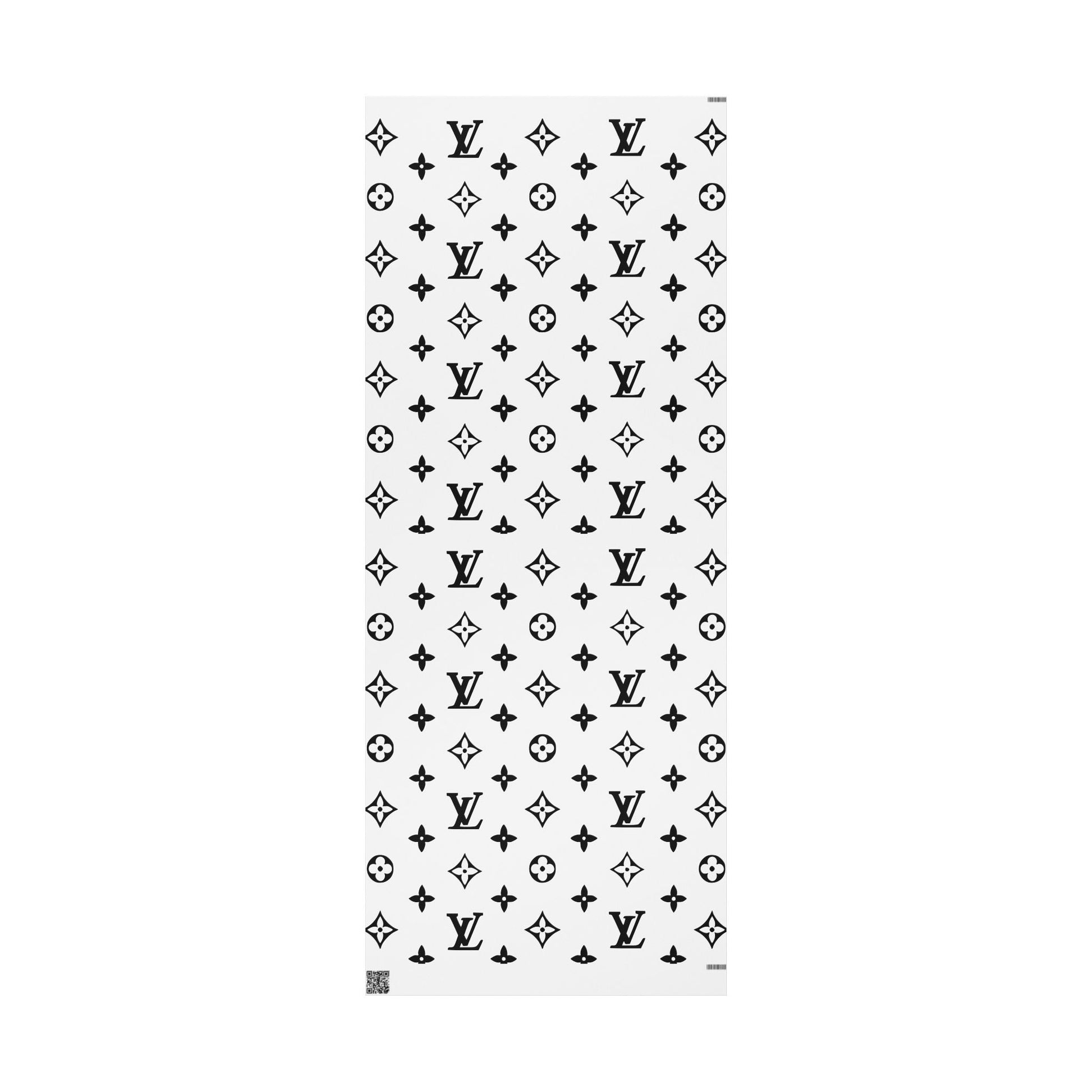 Boujee LV Custom Wrapping Paper-Just Boujee Coffee