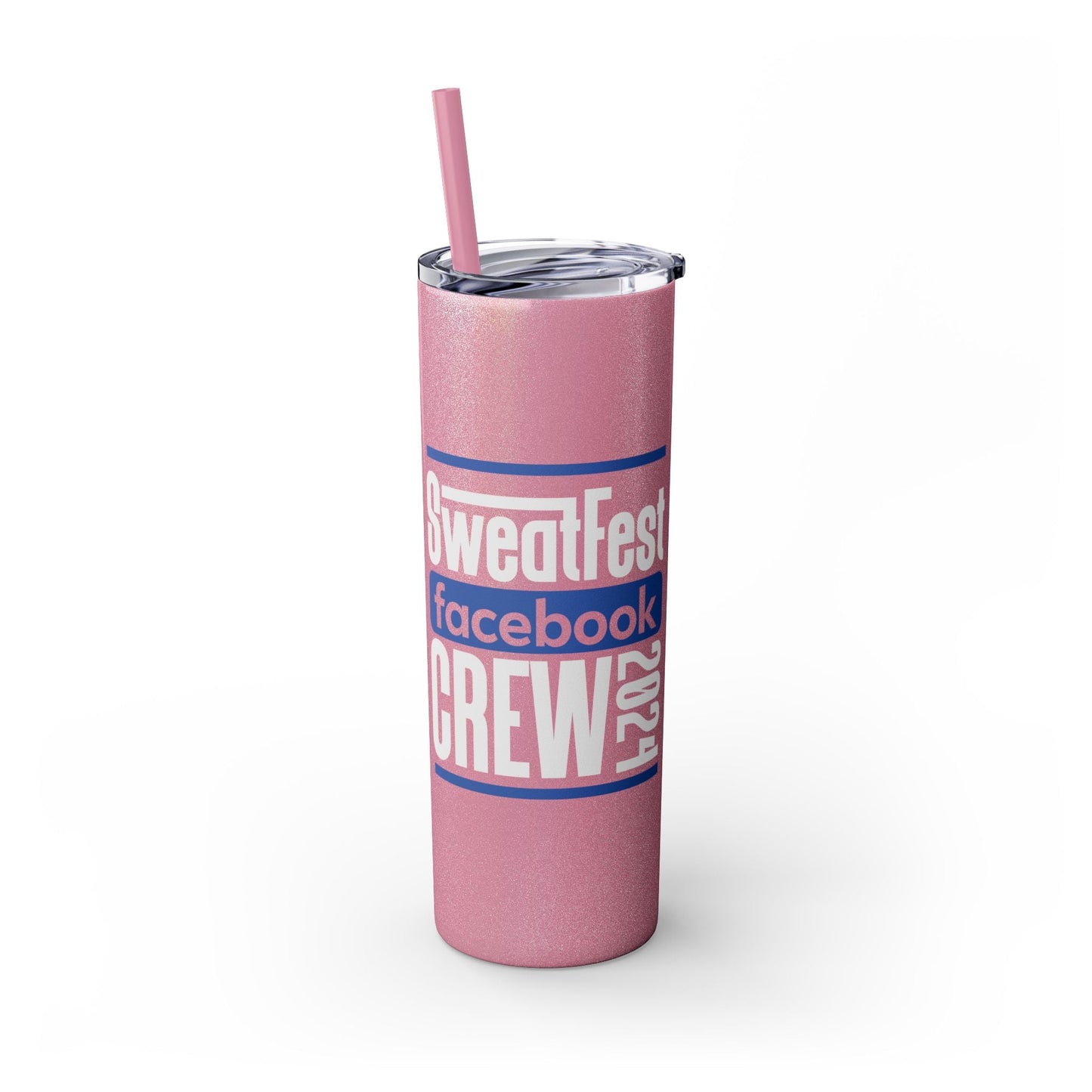 Skinny Tumbler with Straw, 20oz-Just Boujee Coffee