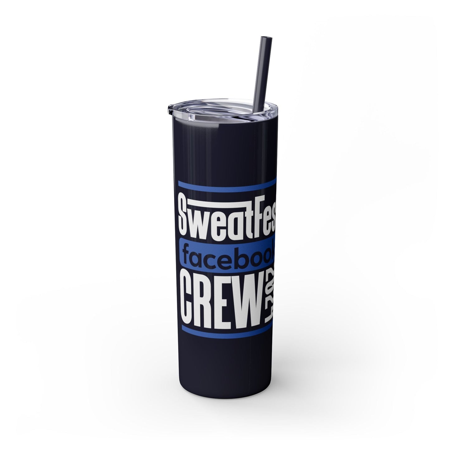 Skinny Tumbler with Straw, 20oz-Just Boujee Coffee