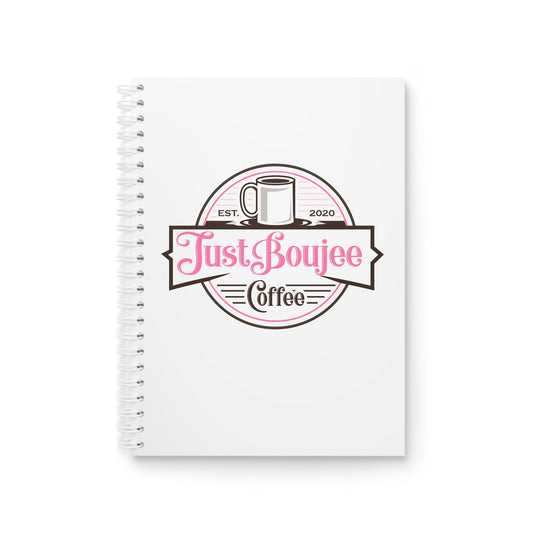 Spiral Notebook-Just Boujee Coffee