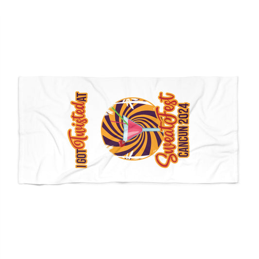 Sweatfest 2024 Beach Towel-Just Boujee Coffee